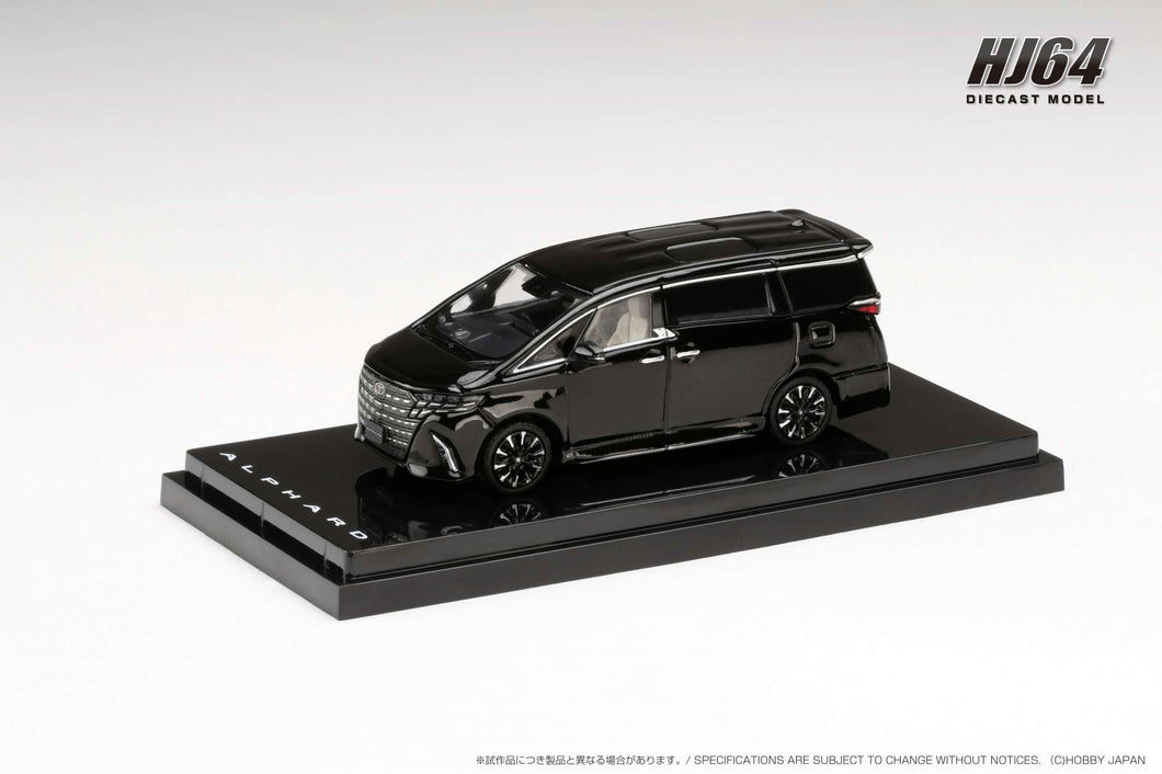 Hobby Japan HJ641078ABK Toyota ALPHARD EXECUTIVE LOUNGE Black