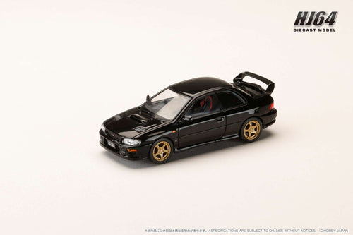 Hobby Japan HJ641079JBK SUBARU Impreza PURE SPORTS COUPE WRX type R STi Version (GC8) ⅤWR Type Front Bumper BLACK MICA