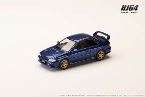 Hobby Japan HJ641079JDB SUBARU Impreza PURE SPORTS COUPE WRX type R STi Version (GC8) ⅤWR Type Front Bumper GRAN BLUE MICA