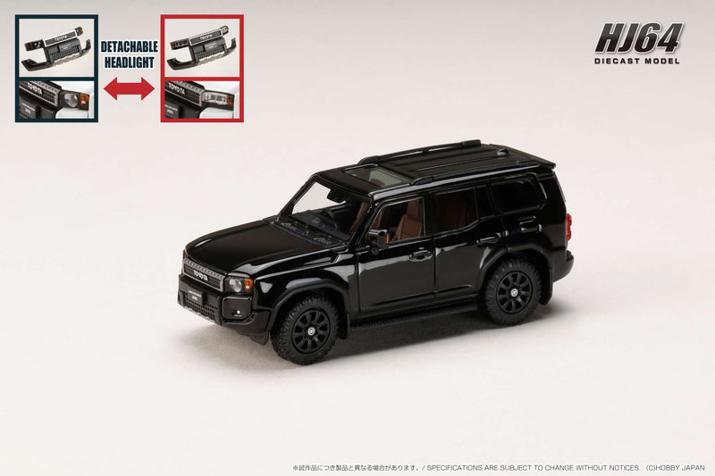 HJ64 ミニカーセット Hobby Japan HJ641081ABK HJ64 Toyota LANDCRUISER 250 ZX FIRST
