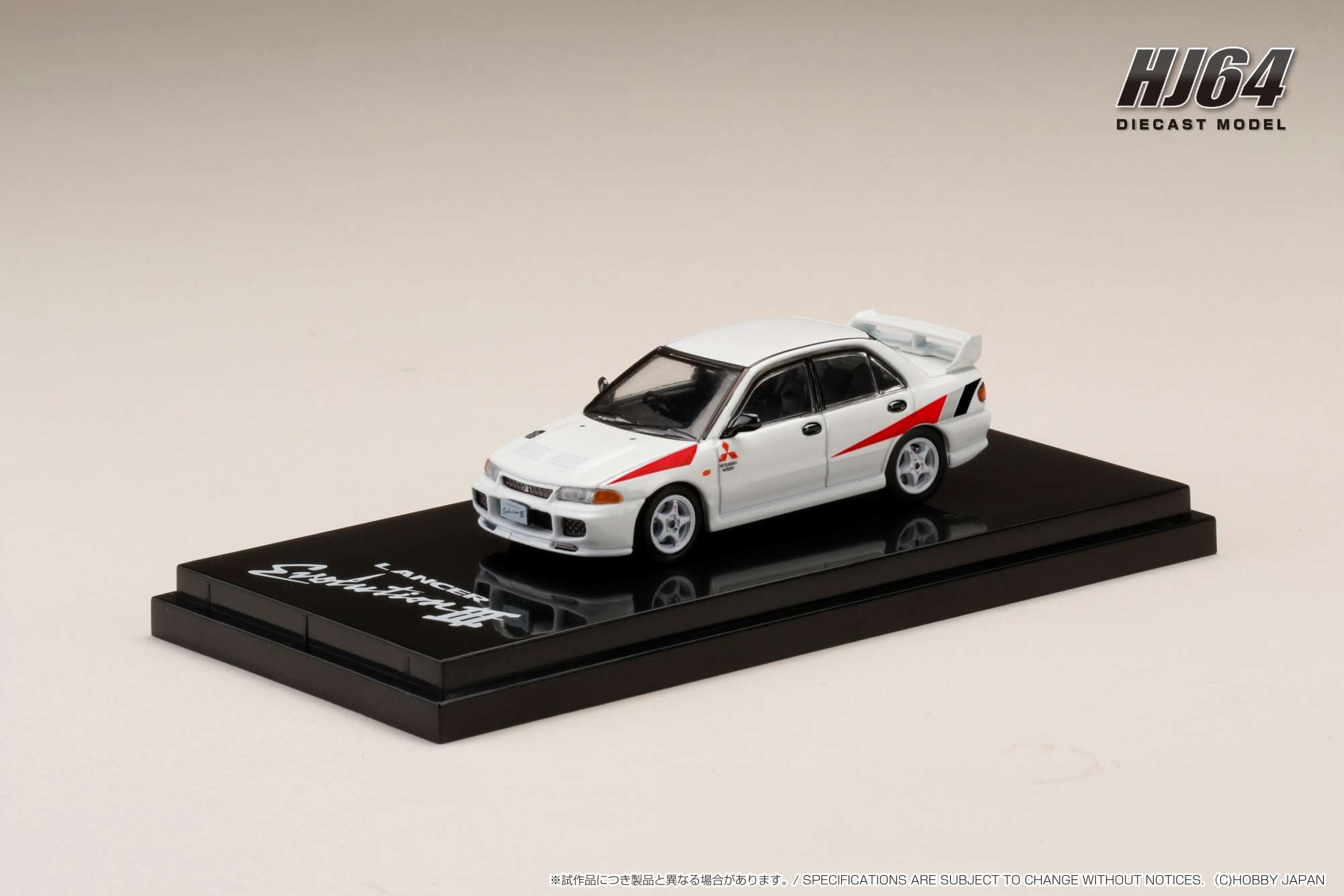 Hobby Japan HJ642010CW MITSUBISHI LANCER RS EVOLUTION III