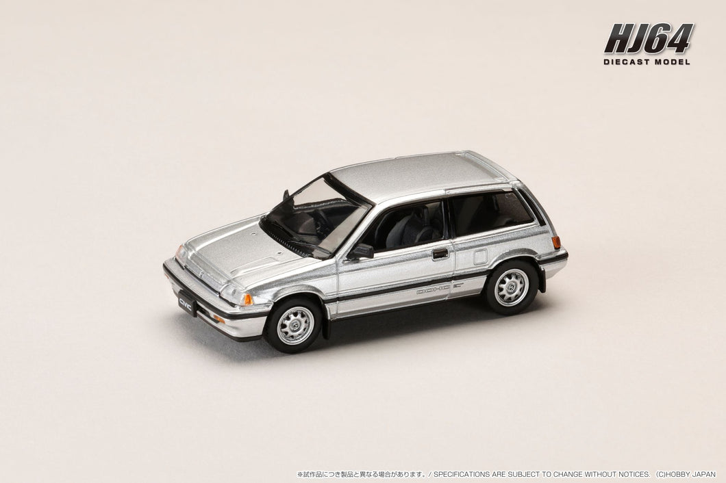 Hobby Japan HJ642029S HJ64 Honda CIVIC (AT) LATE VERSION SILVER