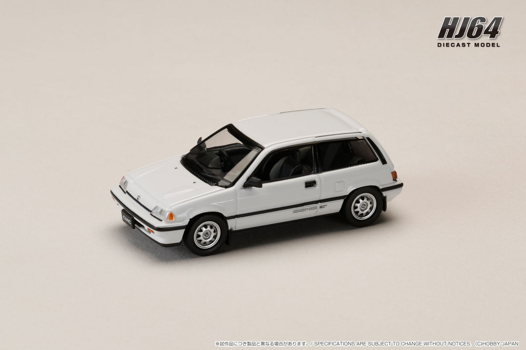 Hobby Japan HJ642029W HJ64 Honda CIVIC (AT) LATE VERSION WHITE