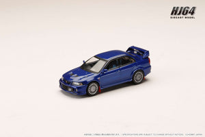 Hobby Japan HJ642033ABLP  MITSUBISHI LANCER GSR EVOLUTION 6 (CP9A) 1999 with Mud flapIJSSEL BLUE(P)