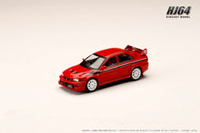 Hobby Japan HJ642033CR  MITSUBISHI LANCER GSR EVOLUTION 6 (T.M.E.) Special Coloring Package (GF-CP9A) 2000 with Mud flapPASSION RED