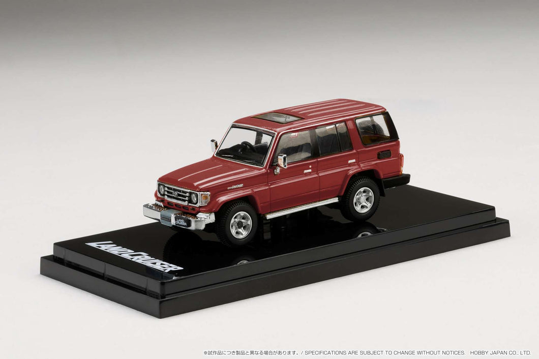 Hobby Japan HJ642038BR Toyota LANDCRUISER 70 ZX 4DOOR '2001 RED 