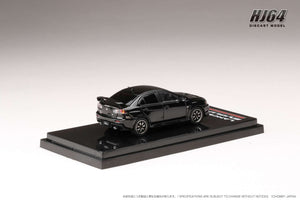 Hobby Japan HJ642053ABK  MITSUBISHI LANCER EVOLUTION Ⅹ FINAL EDITION WITH ENGINE DISPLAY MODELPHANTOM BLACK PEARL