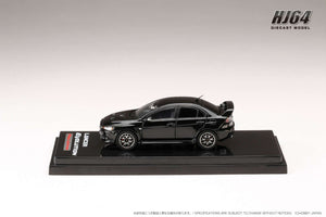 Hobby Japan HJ642053ABK  MITSUBISHI LANCER EVOLUTION Ⅹ FINAL EDITION WITH ENGINE DISPLAY MODELPHANTOM BLACK PEARL