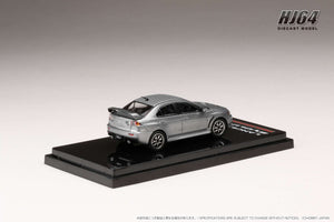 Hobby Japan HJ642053AGM  MITSUBISHI LANCER EVOLUTION Ⅹ FINAL EDITION WITH ENGINE DISPLAY MODELTITANIUM GRAY METALLIC