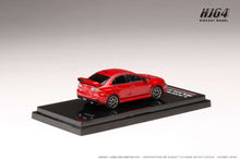 Hobby Japan HJ642053AR  MITSUBISHI LANCER EVOLUTION Ⅹ FINAL EDITION WITH ENGINE DISPLAY MODELRED METALLIC