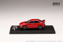 Hobby Japan HJ642053AR  MITSUBISHI LANCER EVOLUTION Ⅹ FINAL EDITION WITH ENGINE DISPLAY MODELRED METALLIC