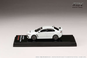 Hobby Japan HJ642053AWP  MITSUBISHI LANCER EVOLUTION Ⅹ FINAL EDITION WITH ENGINE DISPLAY MODELWHITE PEARL