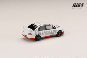 Hobby Japan HJ642054AW MITSUBISHI LANCER EVOLUTION 7 GSR RALLIART SCORTIA WHITE