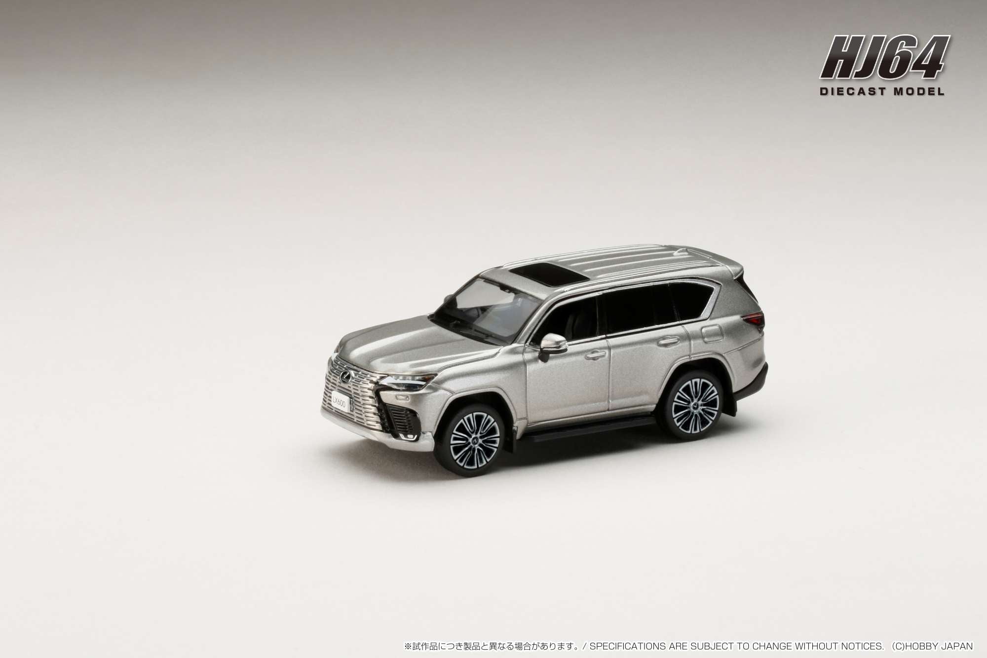 【日本限定モデル】 Hobby ignition – Titanium Sonic LX600 LEXUS HJ642061T Japan ミニカー