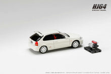 Hobby Japan HJ643016AW Honda CIVIC TYPE R (EK9) 1997 with Engine Display Model CHAMPIONSHIP WHITE