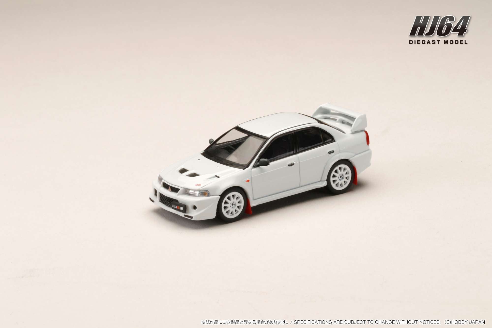 Hobby Japan HJ643033BW MITSUBISHI LANCER RS EVOLUTION 6