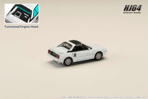 Hobby Japan HJ643056AW  Toyota MR2 1600G-LIMITED SUPER CHARGER 1988 T BAR ROOFSuper White Ⅱ