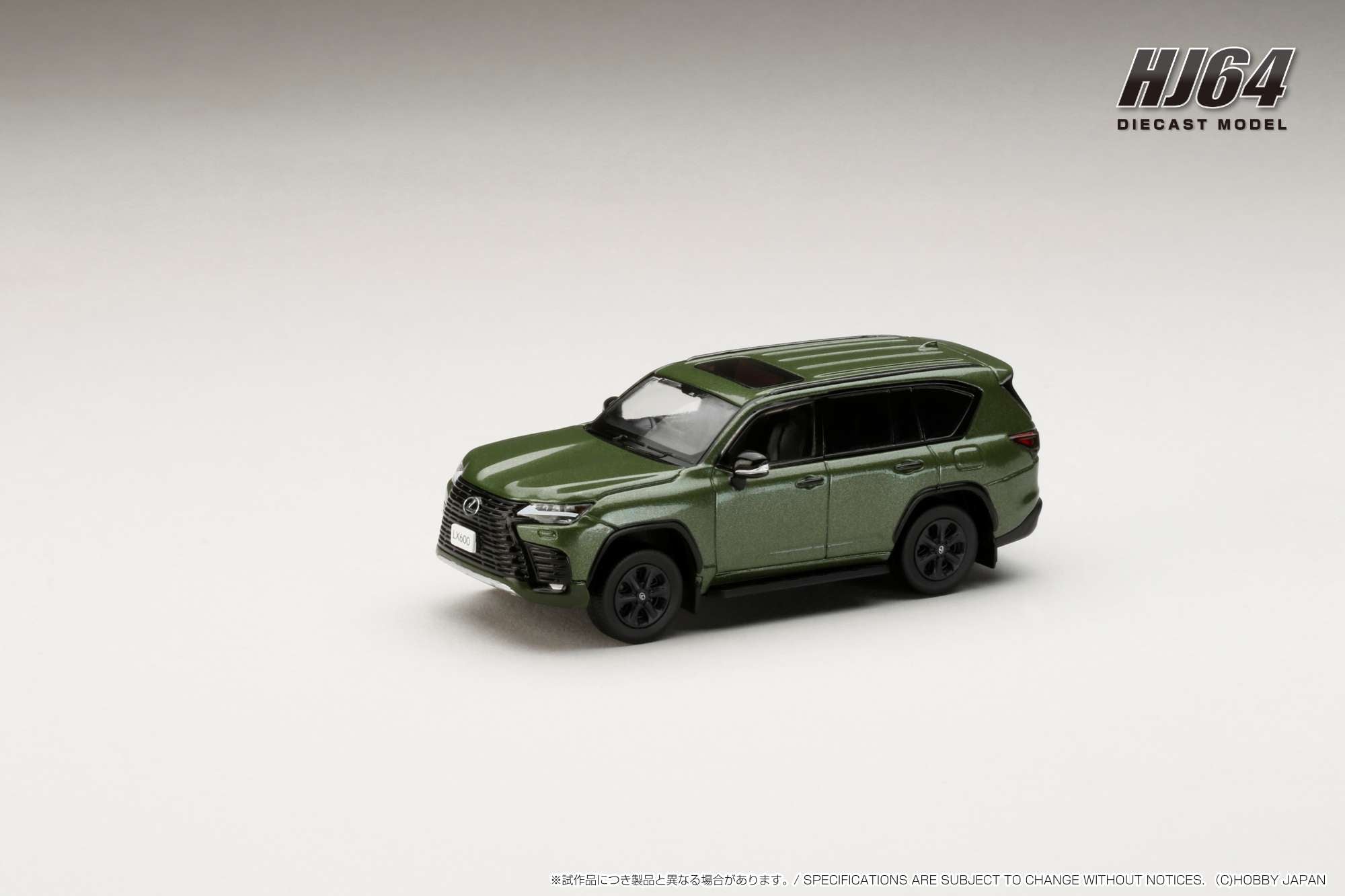 Hobby Japan HJ643061GR LEXUS LX600 OFFROAD Terrane Khaki