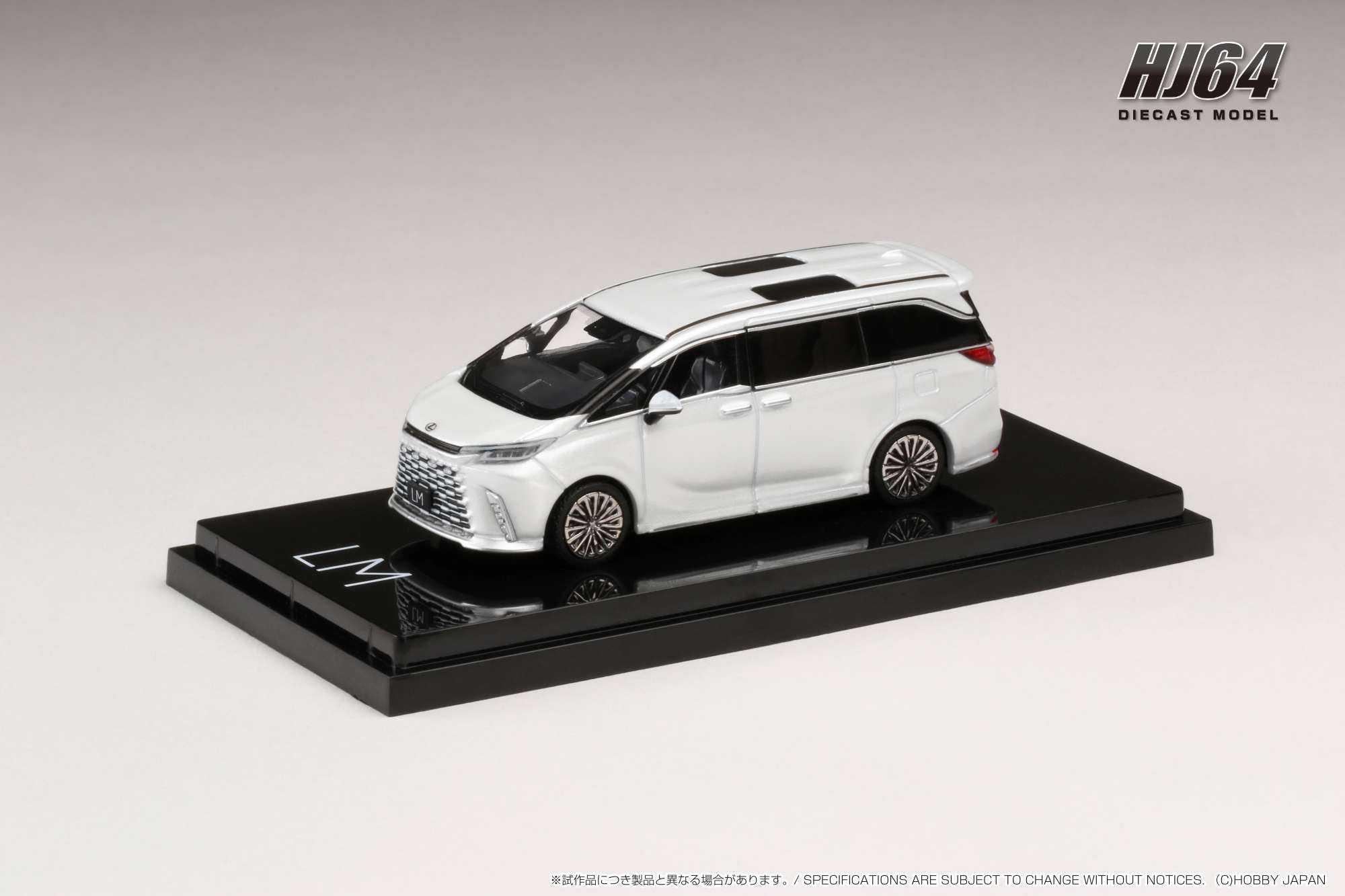 Hobby Japan HJ643076BW LEXUS LM 350h (LHD) / 7 Seater SONIC