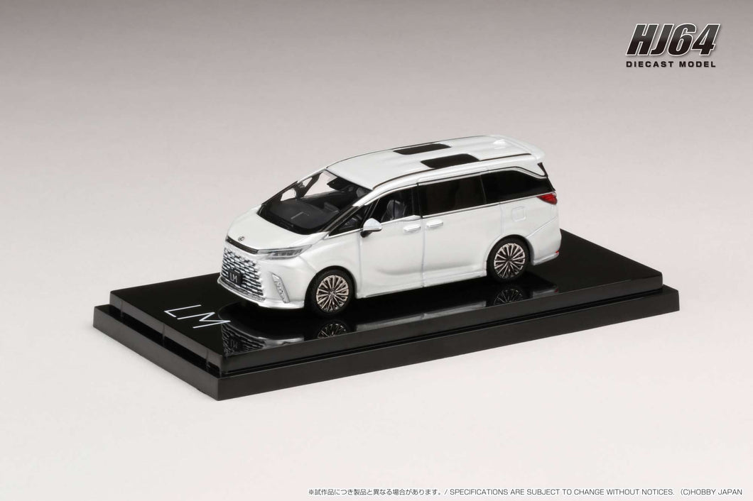 Hobby Japan HJ643076BW LEXUS LM 350h (LHD) / 7 Seater SONIC QUARTZ