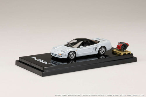 Hobby Japan HJ644006BWP Honda NSX Coupe  with Engine Display ModelPLATINUM WHITE PEARL