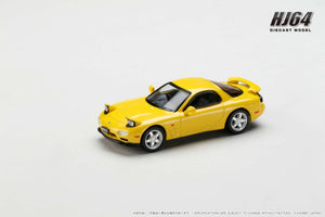 Hobby Japan HJ644007AYM  EfiniRX-7 (FD3S) TYPE RS COMPETITION YELLOW MICA