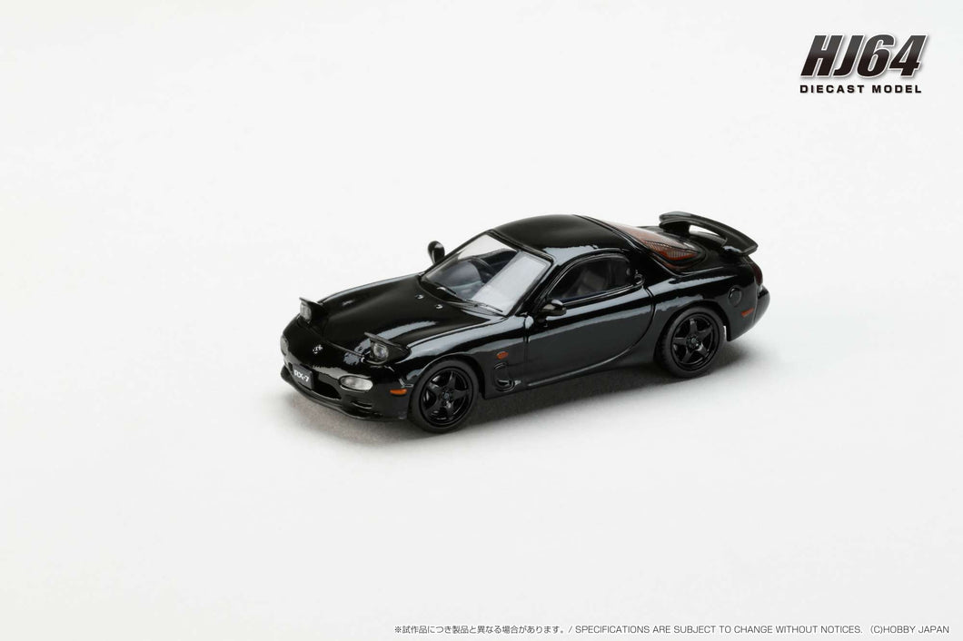 Hobby Japan HJ644007BBK MAZDA RX-7 (FD3S) TYPE RS-R  /Rotary Engine 30th Anniversary Limited Edition  BRILLIANT BLACK