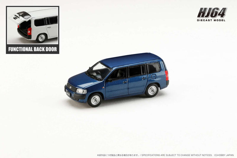 Hobby Japan HJ644062BL Toyota PROBOX GLDARK BLUE MICA