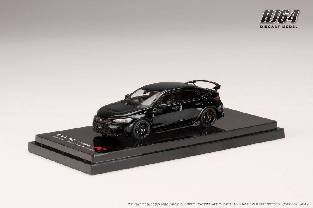 Hobby Japan HJ644063BK HJ64 Honda CIVIC TYPE R (FL5) RACING BLACK Package CRYSTAL BLACK PEARL