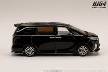 Hobby Japan HJ644076ABK Lexus LM 500h Customized Version – 4-Seater (RHD) with White Interior Graphite Black Galss Flake