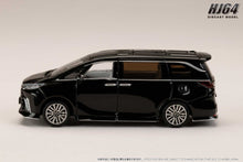 Hobby Japan HJ644076ABK Lexus LM 500h Customized Version – 4-Seater (RHD) with White Interior Graphite Black Galss Flake