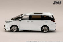 Hobby Japan HJ644076AW Lexus LM 500h Customized Version – 4-Seater (RHD) with White Interior Sonic Quartz