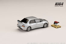 Hobby Japan HJ645054S MITSUBISHI LANCER EVOLUTION 9 GSR with Engine Display Model COOL SILVER METALLIC