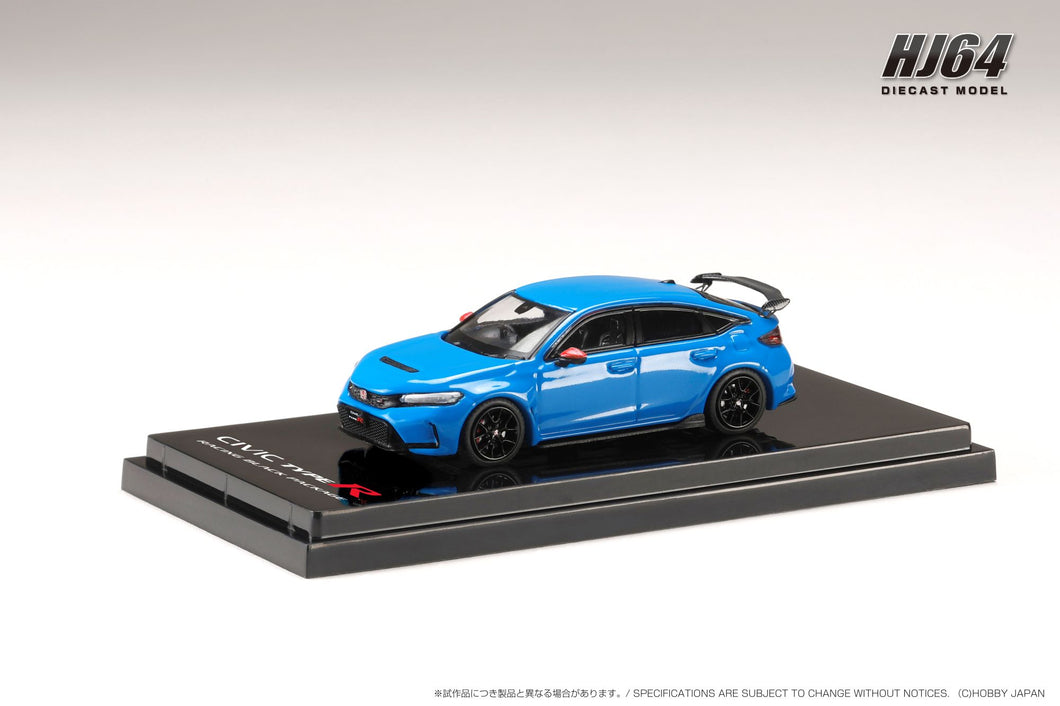 Hobby Japan HJ645063BL HJ64 Honda CIVIC TYPE R (FL5) RACING BLACK Package / Genuine Optional Parts RACING BLUE PEARL