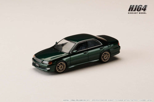 Hobby Japan HJ645072AGR Toyota CHASER TOURER V (JZX100) EARLY VERSION (1996) JDM STYLE 10 SPOKES Wheel DARK GREEN MICA