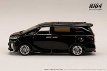 Hobby Japan HJ645076BBK LEXUS LM CUSTOMIZED VERSION 6 SEATER 500h (RHD) / Black Inteior Graphite Black Glass Flake