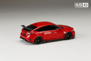 Hobby Japan HJD431004R Honda CIVIC TYPE R (FL5) RACING BLACK Package /Genuine Option FLAME RED