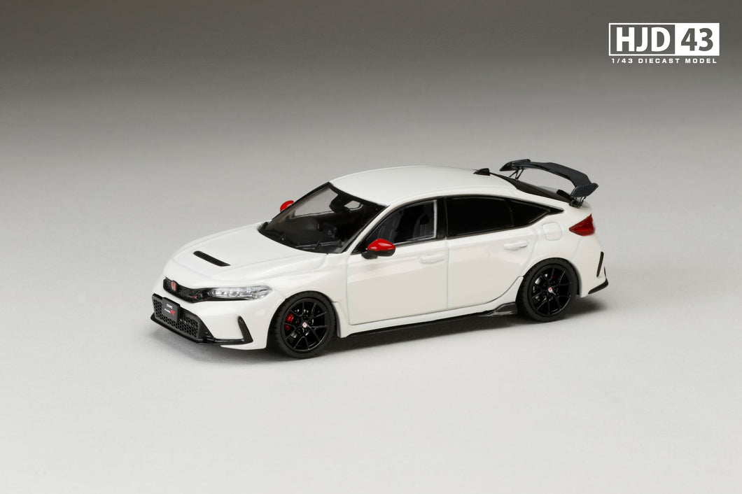 Hobby Japan HJD431004W Honda CIVIC TYPE R (FL5) RACING BLACK Package /Genuine Option CHAMPIONSHIP WHITE