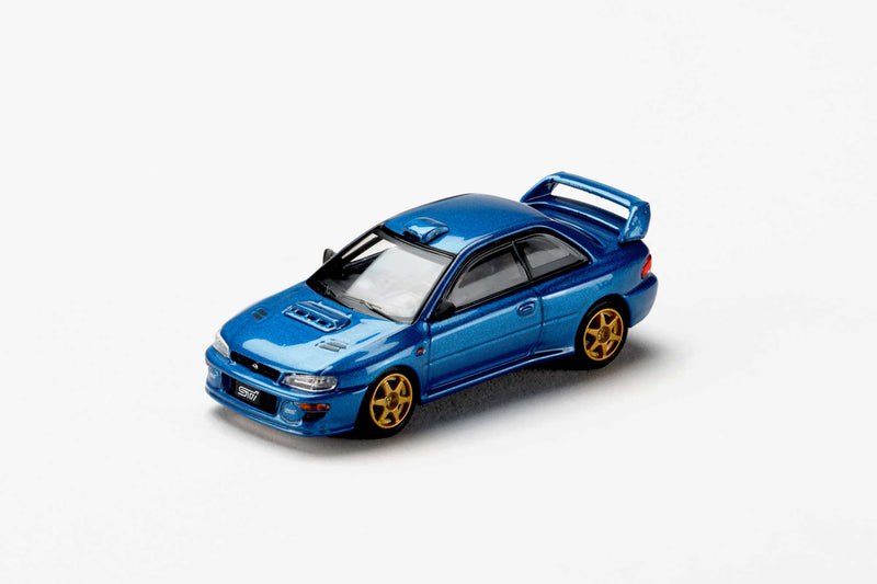 【世界限定モデル22B】SUBARU Impreza sti 22B 1/18 1/18 AUTOart Subaru Impreza 22B Upgraded Version (Black) Diecast