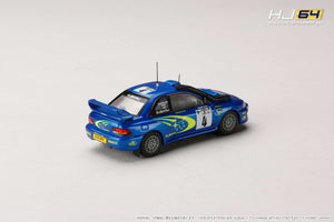 Hobby Japan HJR646041F SUBARU IMPREZA WRC 1999 (2000) #4 (SAFARI)