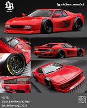 IG3791 LB-WORKS 512 Red --- PREORDER (delivery in Q3 2026)