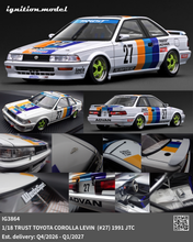 IG3864 TRUST TOYOTA COROLLA LEVIN  (#27) 1991 JTC --- PREORDER (delivery in Q4 2026 - Q1 2027)