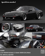 IG3896  NISSAN Fairlady Z 2-Seater 300ZR (Z31)  Black --- PREORDER (delivery in Q3 2026)