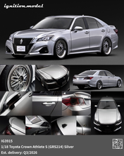 IG3915  Toyota Crown Athlete S (GRS214) Silver   --- PREORDER (delivery in Q3 2026)