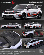 IG3933 Honda Civic Type-R J'S Racing (FL5)  White *Demo Car --- PREORDER (delivery in Q4 2026 - Q1 2027)