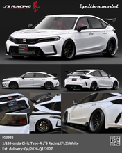 IG3935 Honda Civic Type-R J'S Racing (FL5)  White --- PREORDER (delivery in Q4 2026 - Q1 2027)