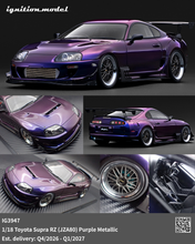 IG3947 Toyota Supra RZ (JZA80) Purple Metallic --- PREORDER (delivery in Q4 2026 - Q1 2027)