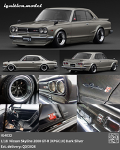 IG4032 Nissan Skyline 2000 GT-R (KPGC10) Dark Silver --- PREORDER (delivery in Q3 2026)