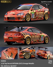 IG4053 Top Secret INTEGRA (DC5) Orange Metallic --- PREORDER (delivery in Q2 2027)