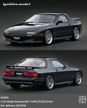 IG4091 Mazda Savanna RX-7 Infini (FC3S) Green --- PREORDER (delivery in Q3 2026)
